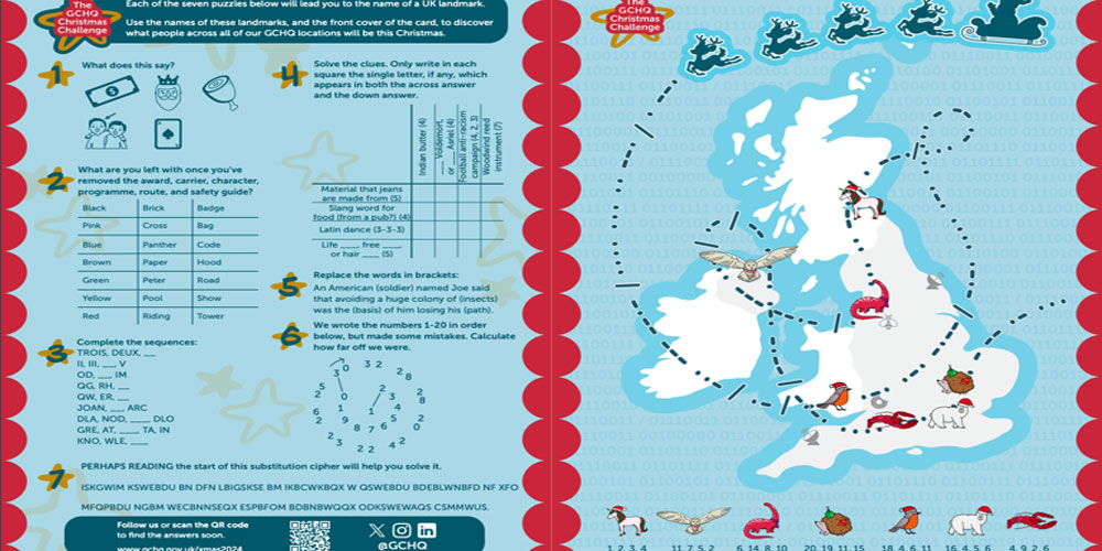 GCHQ Christmas Puzzle 2024